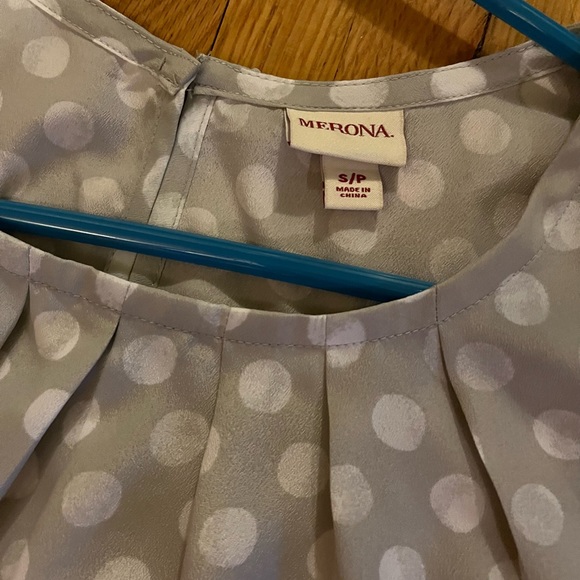 NWT Merona Sleeveless Blouse - Picture 2 of 6